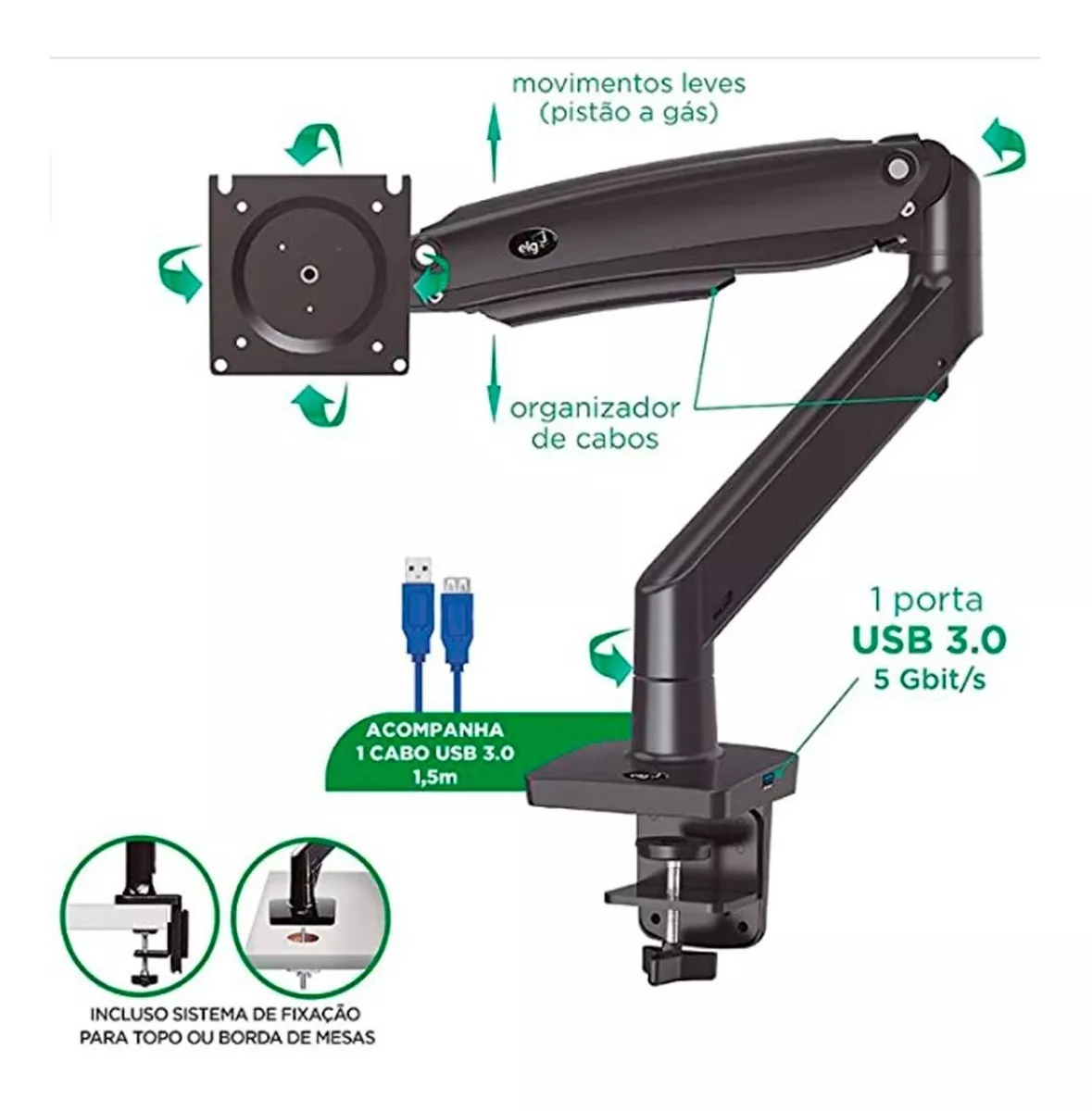 Segunda imagem para pesquisa de suporte monitor acer