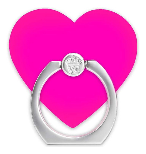 Anillo Para Celular - Rosa/ Corazon