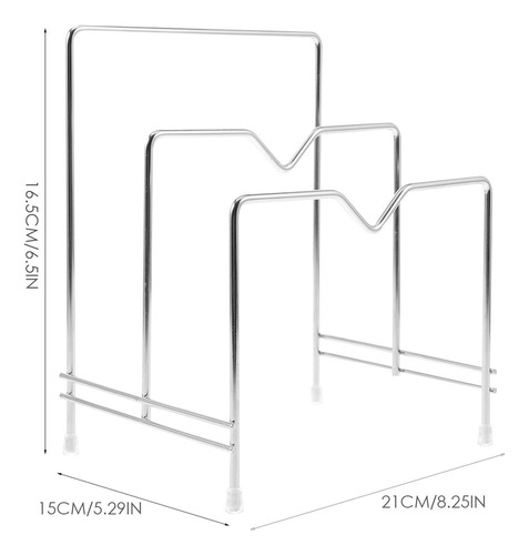 Nuevo Soporte For Tapa De Olla, Estante For Tabla De Cortar
