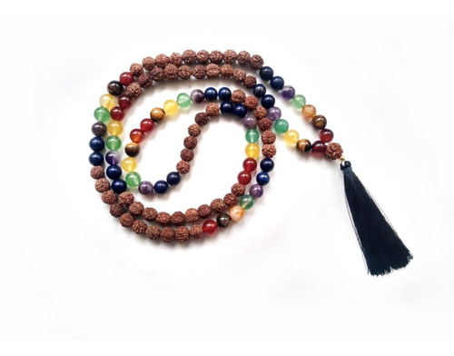 Japa Mala En Rudraksha 7 Chakras 108 Cuentas