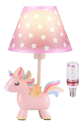 Bonita Lámpara De Unicornio Dormitorio De Niñas  Lám...