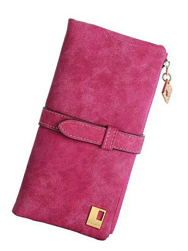 Billetera Mujer Elegante Porta Tarjetas - Celular 5 Colores