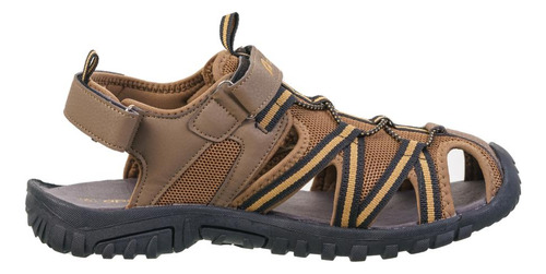 Sandalia Hombre Preto H3 Camel Aparso