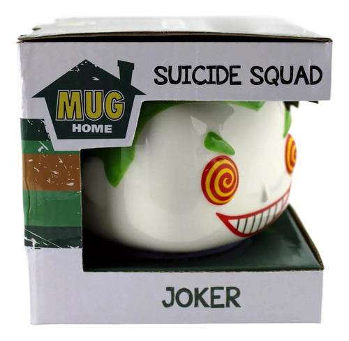 Taza Joker Mug Home Guason Halloween Cafe Te Dulcero Lapicer Color Verde
