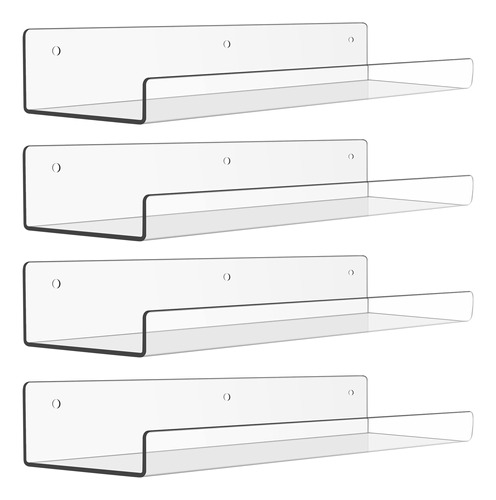 Upsimples Estantes De Acrlico Transparente Para Almacenamien