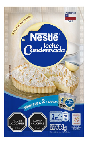 Leche Condensada Nestlé® Bolsa 794g