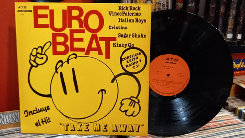 Euro Beat Lp Vinilo Italo Disco 1988 Como Nuevo Nm
