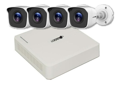 Kit Vigilancia Logan Dvr 8 + 4 Camaras 2mp + 1tb Easybuy