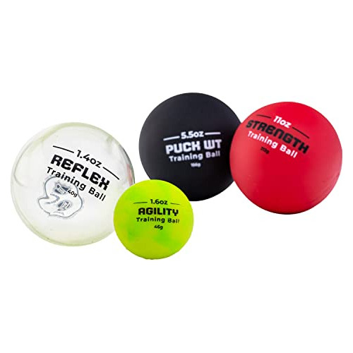 Pelotas De Hockey Franklin Sports Para Entrenamiento Con Pal