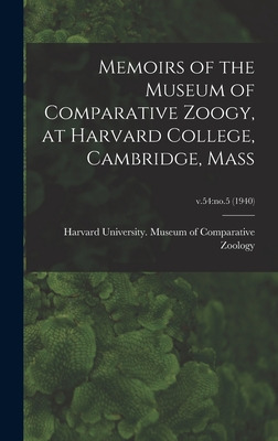 Libro Memoirs Of The Museum Of Comparative Zoogy, At Harv...