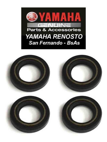 Kit De 4 Retenes De Pata Para Yamaha 2hp 2 Tiempos