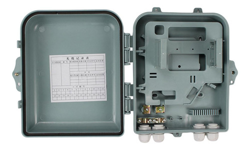 Caja De Distribución De Fibra Ftth De 16 Núcleos Empalme