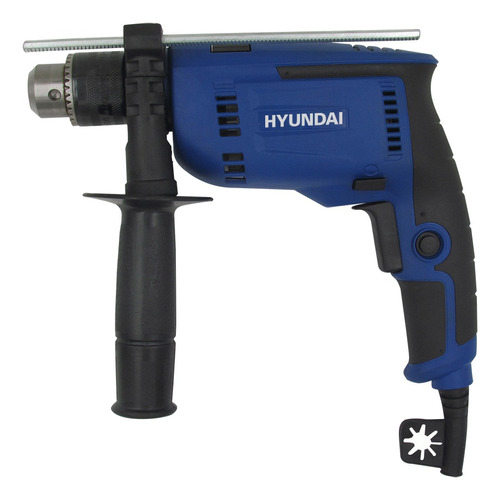 Taladro Percutor Eléctrico De 13mm Hyundai Hyid600 600w 230v 50hz