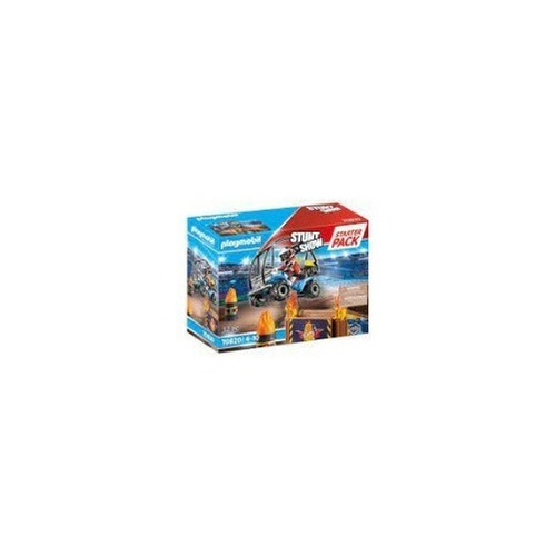 Playmobil City Action Starter Pack Quad Rampa De Fuego