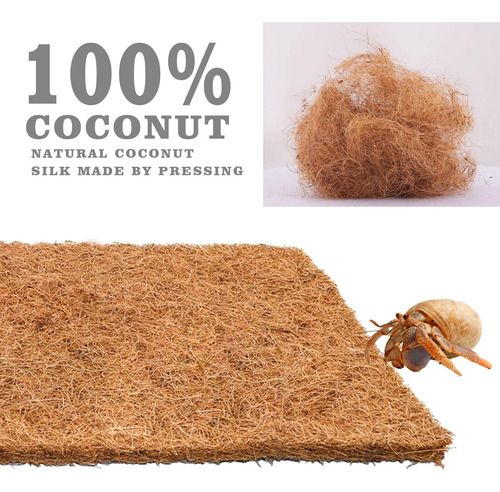 Sustrato De Fibra De Coco Para Terrario De Reptiles