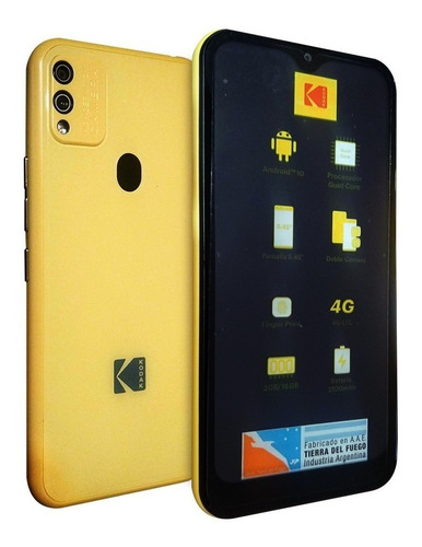 Imagen 1 de 1 de Kodak Smartway L2 Dual SIM 16 GB amarillo 2 GB RAM