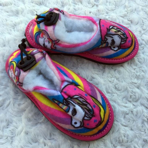 Pantuflas De Polar Con Abrigo Interno