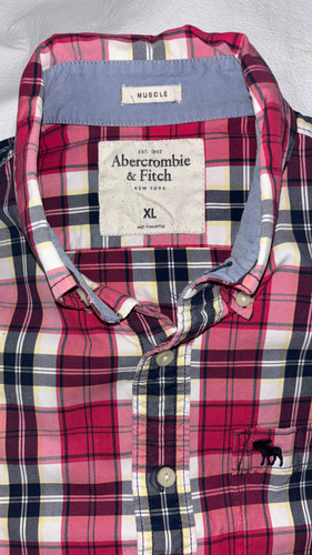 Camisa Abercombie & Fitch T-m Exclente Condición Premium (Usado)