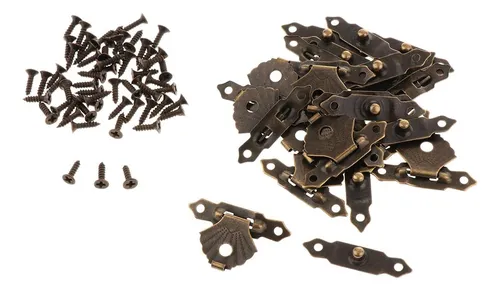 comprar Hebilla Antigua Caja De Madera De Cerrojo De Ón 29x19mm