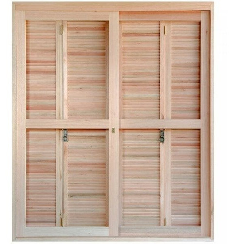 Porta De Madeira Balcão Pantográfica 213x140cm Com Wt