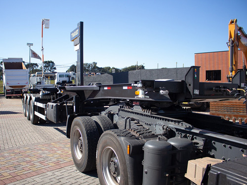 Prancha Facchini Sr 2023 Porta Container 3 Eixos 12,4m Nova