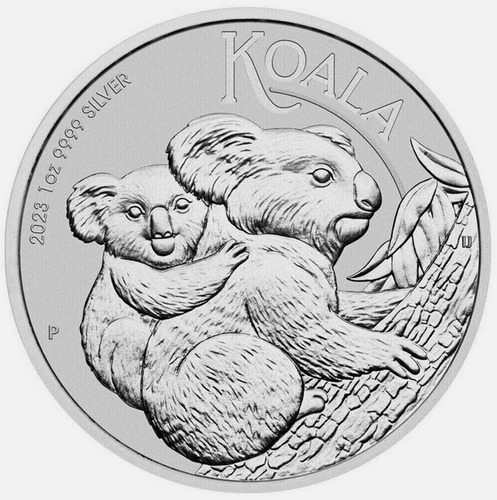 Moneda Plata Koala Australia Elizabeth Onza 2022 Perth Mint 