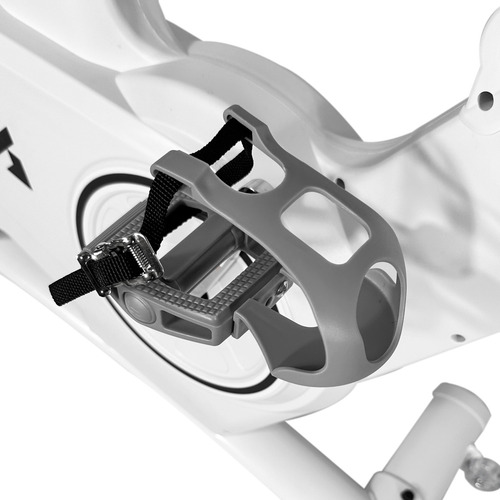 Athleevo Bicicleta Fija Estatica Spinning Magnetica 8 Kg Fit Color Blanco