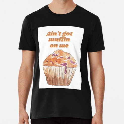 Remera Juego De Palabras De Muffin Algodon Premium