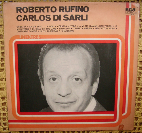 Roberto Rufino Carlos Di Sarli Grandes Creaciones Lp Vinilo