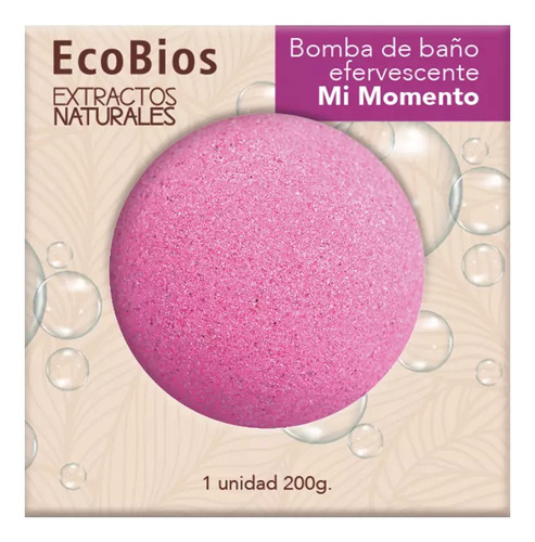 Ecobios Bomba De Baño Mi Momento 200 Grs