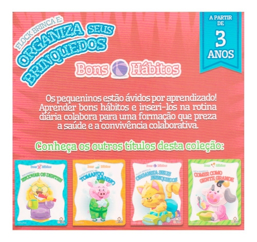 Imagem 9 de 9 de Livro Infantil Educativo Cartonado Coleção Bons Hábitos