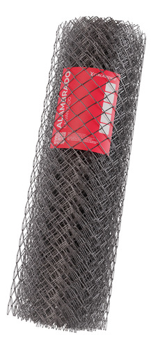 Kit Alambrado 2,00x25,00m Fio 14 (2,11mm) Malha 3 (7,62cm) Prateado