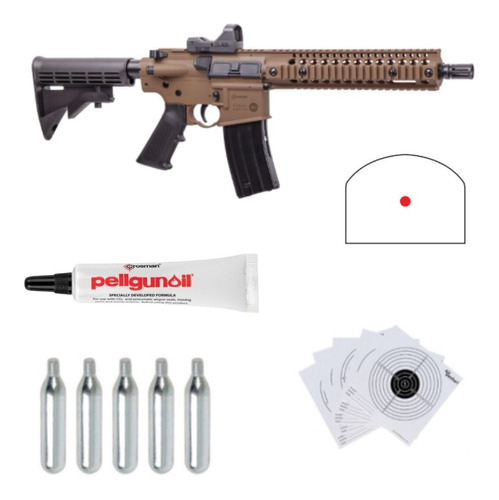 Crosman R1 Full Auto Red Dot Sigth Tanque .177 Xt C