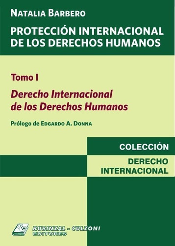 Proteccion Internacional De Los Derechos Humanos. Tomo 1 - B