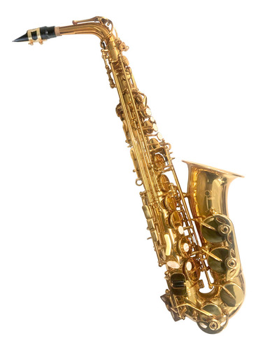 Saxofon Alto Conn Laqueado, As650 Con Estuche Y Accesorios Color Dorado