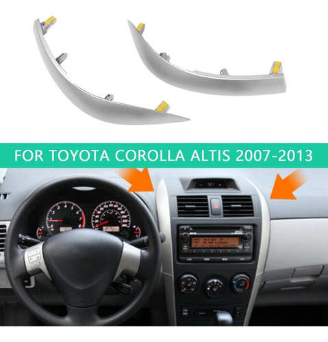 Cubierta De Tablero Central Para Toyota Corolla Altis 2009-