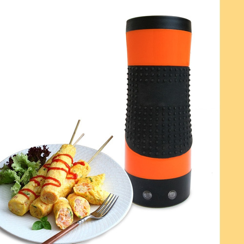 Parrilla Eléctrica Para Cocinar Huevos Eggmaster Naranja