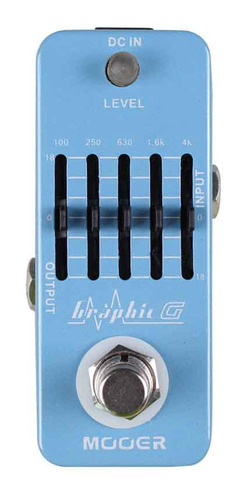 Pedal Efecto Guitarra Mooer Graphic G Ecualizador Liqm#