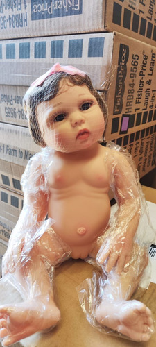 Bebé Muñeca Realista Reborn 100% Silicona 47cm 980 Bestoys