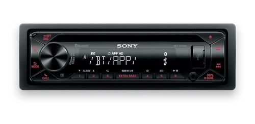 Auto Estereo Sony Mex-n4300bt Bluetooth Usb Cd Mp3 Am/fm