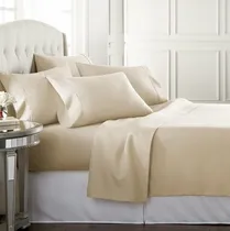 Comprar Danjor Ropa De Cama Crema Twin Size Sábanas De Cama 59k5b