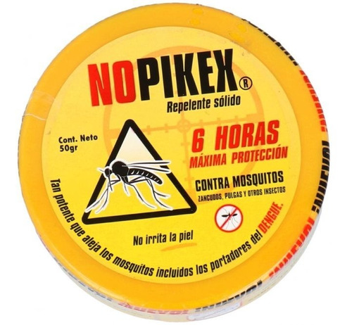 Repelente Sólido Nopikex. Caja Con 18 Jabones De 50 Gr.