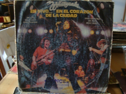 Vinilo Whitesnake En Vivo En El Corazon De La Ciudad Bi1