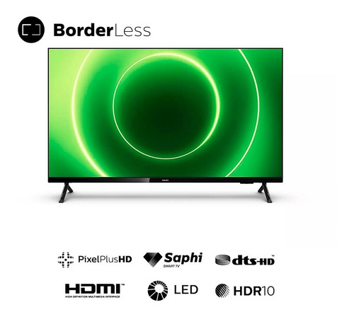 Imagen 1 de 5 de Televisor Philips Smart Tv 32 Led Hd 32phd6825
