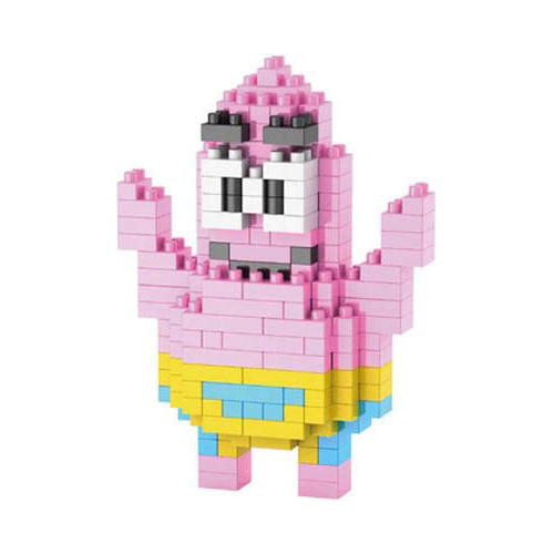 Figura Micro Brick Para Armar Patricio Estrella Nuevo Vdgmrs