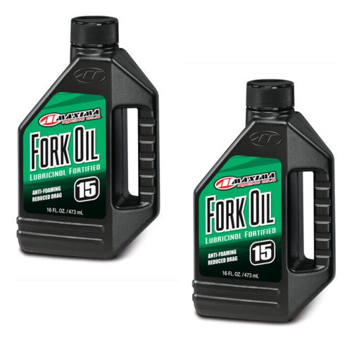 Pack 2 Aceite Suspension Fork Oil Maxima 15wt 473 Ml