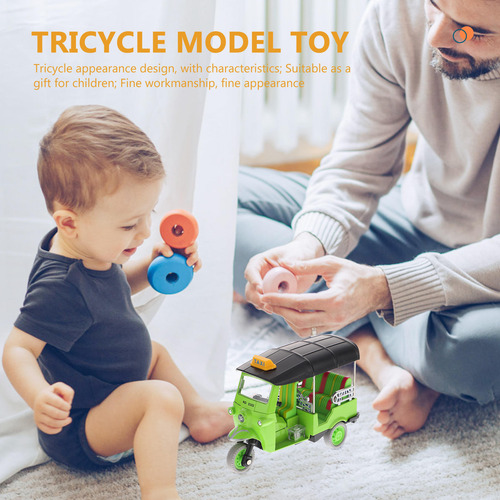 Juguete De Vehículo Para Niños, Triciclo De Aleación Con Ret