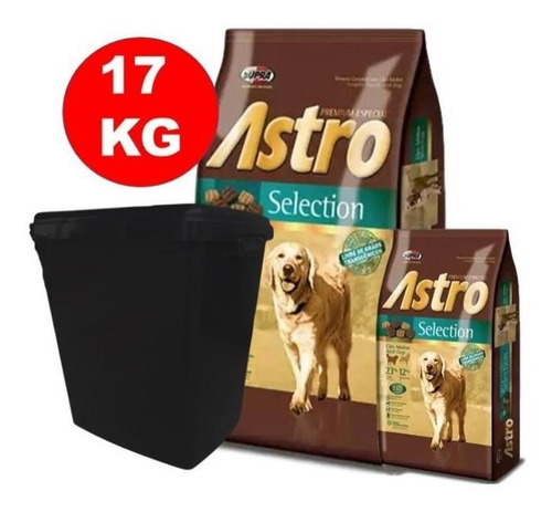 Imagen 1 de 2 de Astro Selection Adulto 15+2kg+contenedor