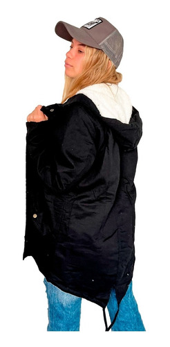Imagen 6 de 10 de Parka Praga Negra