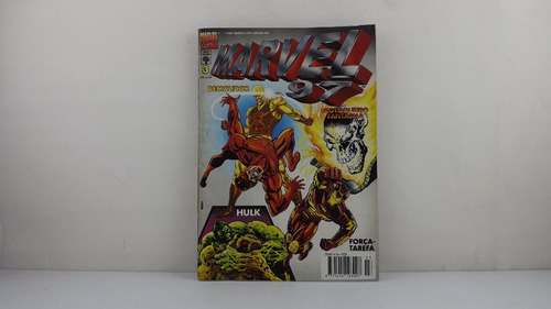 Hq Marvel 97 Nº 03 Coleção 1997 Marvel Abril Jovem Semi Nova
